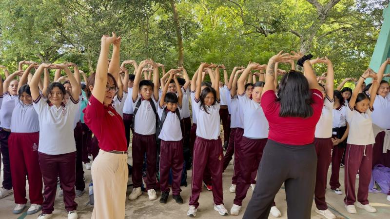 Renacimiento Maya impulsa habilidades socioemocionales de adolescentes en Motul