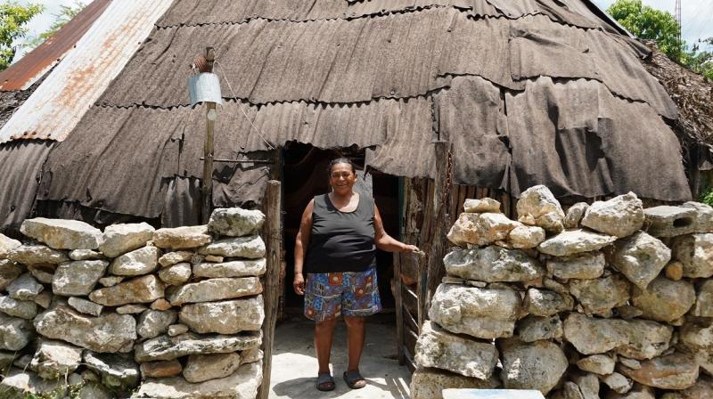 Mujer de Teya convierte el urdido de hamacas en sustento para su familia