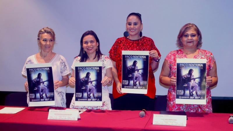 Paco Rentería celebrará 35 años de trayectoria con concierto en el Palacio de la Música