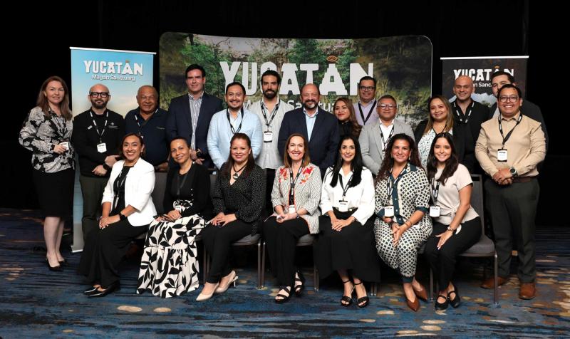 Yucatán presenta su oferta turística ante más de 185 agentes de viajes en Estados Unidos