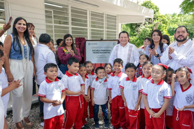 Renacimiento Maya transforma y fortalece la educación con infraestructura digna en Caucel