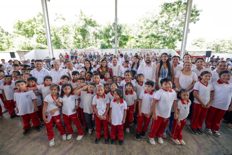Renacimiento Maya transforma y fortalece la educación con infraestructura digna en Caucel