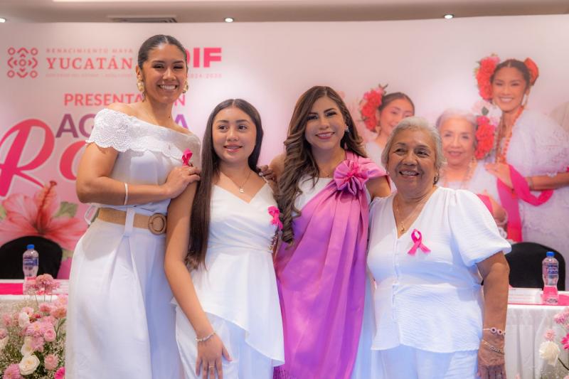 DIF Yucatán presenta Agenda Rosa 2026 para promover la detección oportuna del cáncer de mama en todo el estado
