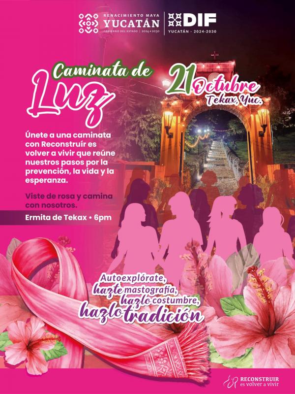 DIF Yucatán presenta Agenda Rosa 2026 para promover la detección oportuna del cáncer de mama en todo el estado