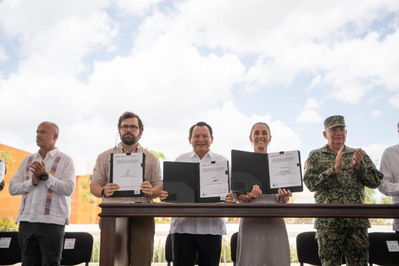 Renacimiento Maya cumple dos años transformando Yucatán con obras, inversiones y bienestar