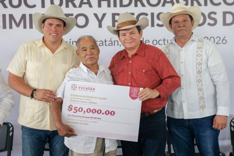 Renacimiento Maya cumple en territorio: fortalece la producción y el patrimonio ganadero del oriente