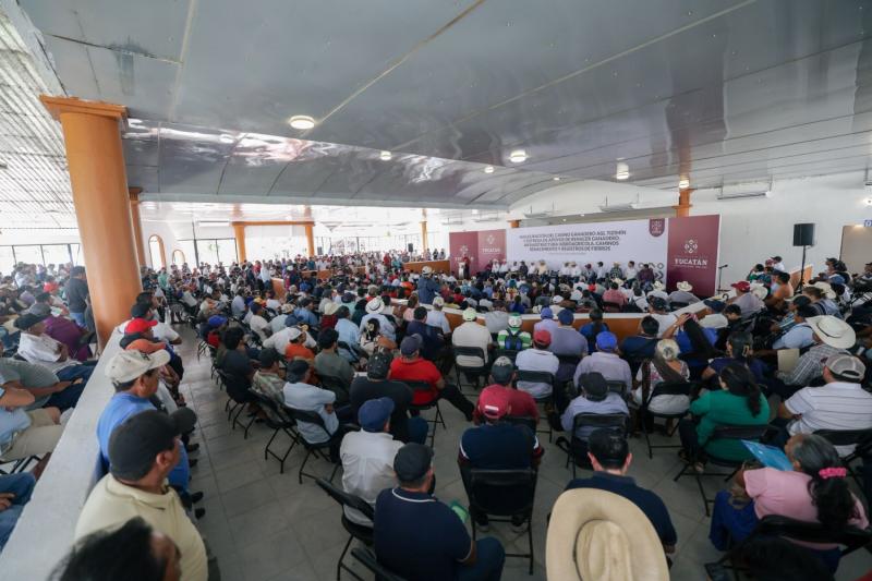 Renacimiento Maya cumple en territorio: fortalece la producción y el patrimonio ganadero del oriente