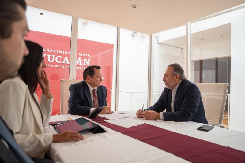 Renacimiento Maya y Federación suman esfuerzos para fortalecer la infraestructura educativa en Yucatán