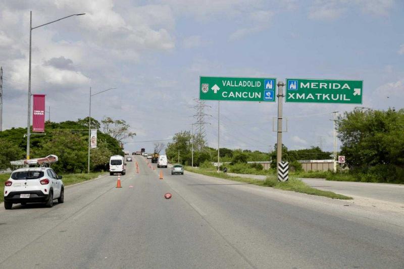 Anuncian cierres viales por trabajos en el Paso Superior Vehicular de la 50 Sur