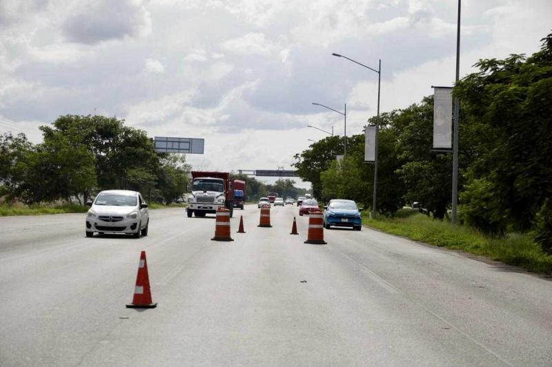 Anuncian cierres viales por trabajos en el Paso Superior Vehicular de la 50 Sur