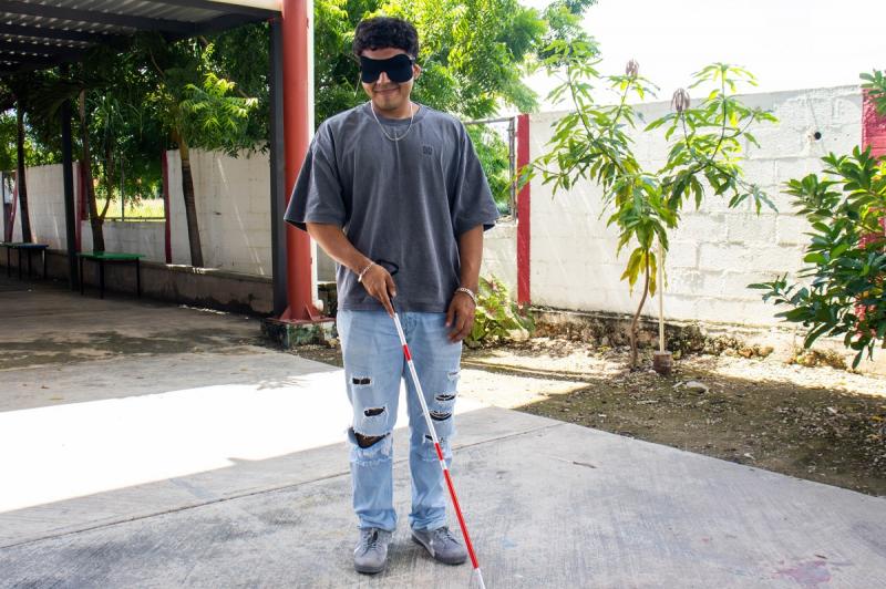 DIF Yucatán promueve inclusión educativa mediante taller de sensibilización sobre discapacidad visual