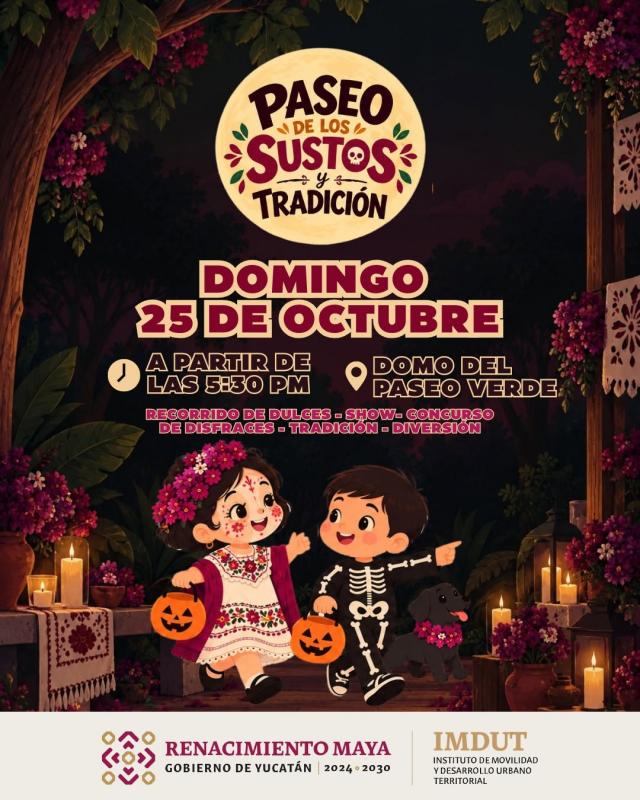 Dulces, disfraces y tradición llegan al Paseo Verde