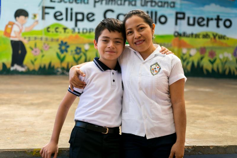 Desde hace ocho meses, la mancuerna conformada por la profesora Alba Ku Manrique y su alumno Jair Peña Salinas se ha preparado rumbo a un certamen nacional.
