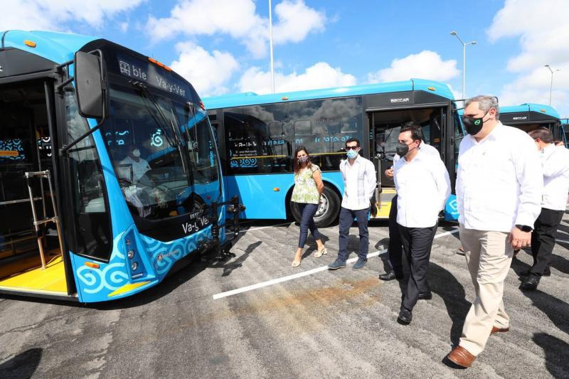 Ruta periférico "Va y Ven" iniciará operaciones a finales de noviembre y el servicio será gratuito hasta el 31 de diciembre: Gobernador Mauricio Vila Dosal