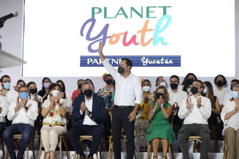 Presenta el Gobernador Mauricio Vila Dosal Programa Juventudes Yucatán, Planet Youth, para prevenir adicciones en niñas, niños y jóvenes