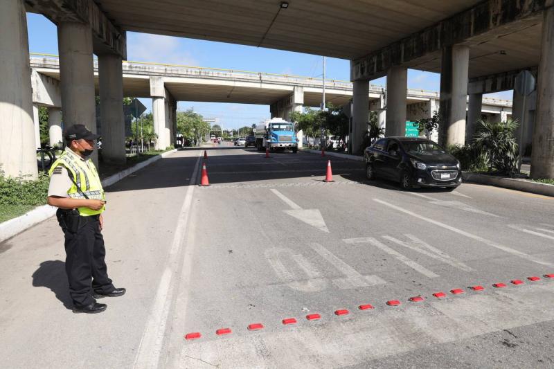 Entran en vigor los cambios de vialidad en el Periférico de Mérida, en sus intersecciones con las calles 50 Sur, 42 Sur y 58 Mulchechén