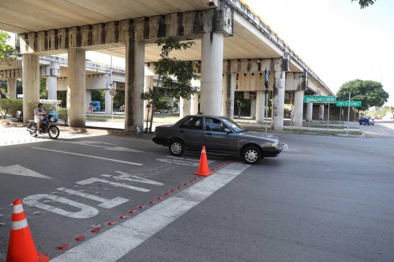 Ciudadanos respaldan cambios viales en el Periférico de Mérida para agilizar el tránsito y ofrecer mayor seguridad a los usuarios del transporte público