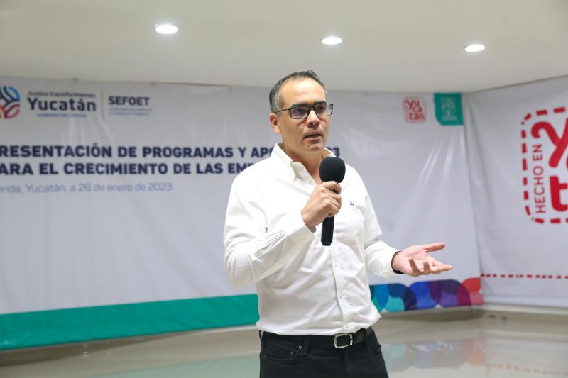 Gobierno del Estado ofrece más apoyos a empresas yucatecas