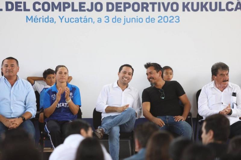 Presenta el Gobernador Mauricio Vila Dosal proyectos para transformar el deporte en Yucatán