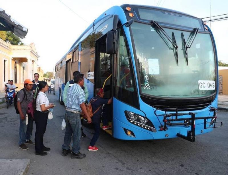 Comienzan a funcionar las 4 nuevas rutas que van del Centro a Pensiones, Komchén, Francisco de Montejo y CRIT del Sistema de transporte público "Va y ven"