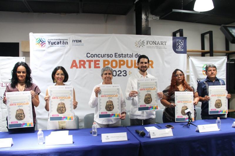 Emite gobierno de Yucatán concurso estatal de arte popular