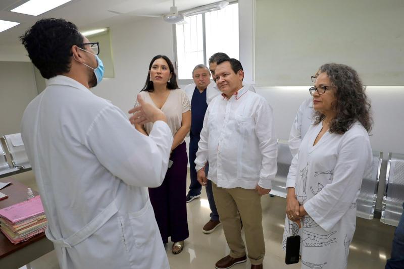 Reitera el Gobernador Joaquín Díaz Mena que la salud es prioridad para su administración