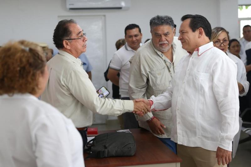 Reitera el Gobernador Joaquín Díaz Mena que la salud es prioridad para su administración