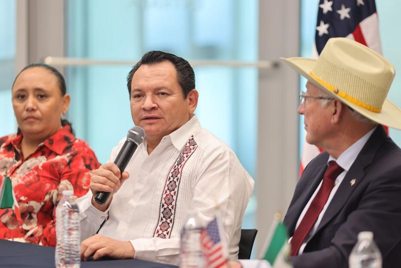 Yucatán y Estados Unidos fortalecen lazos de cooperación