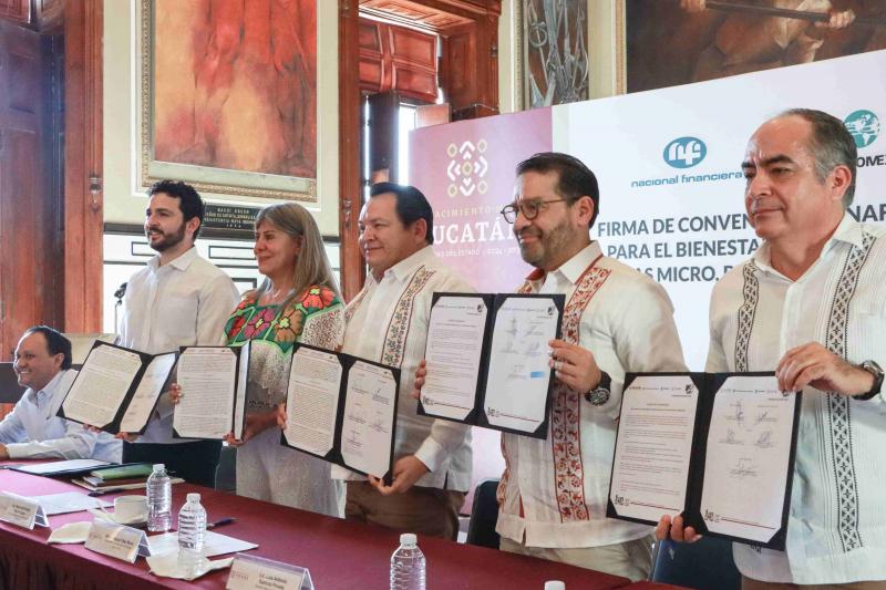 Nafin-Bancomext y Financiera para el Bienestar para fortalecer el financiamiento de las Mipymes locales