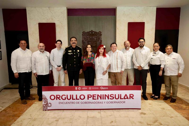 Unen esfuerzos gobiernos de Campeche, Yucatán y Quintana Roo a través del encuentro Orgullo Península