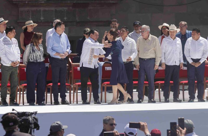 Respalda Yucatán a Claudia Sheinbaum en la defensa de la soberanía nacional