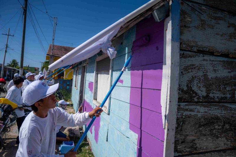 Inicia programa "Pintemos Juntos San Felipe"