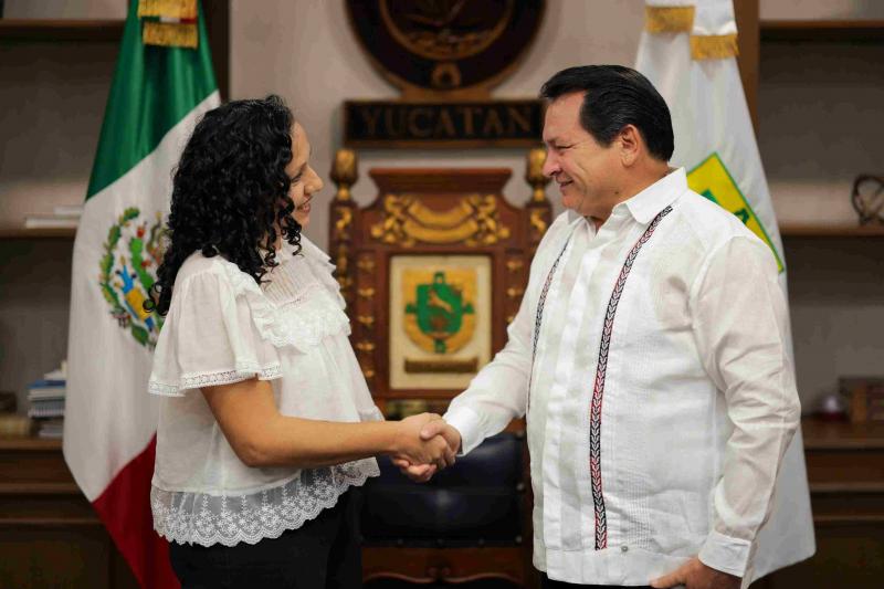 Designa el Gobernador Joaquín Díaz Mena a Neyra Silva Rosado como nueva Secretaria de Desarrollo Sustentable