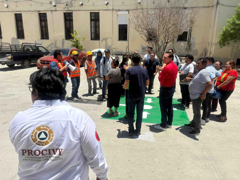 YUCATÁN PARTICIPA EN SIMULACRO NACIONAL DE PROTECCIÓN CIVIL