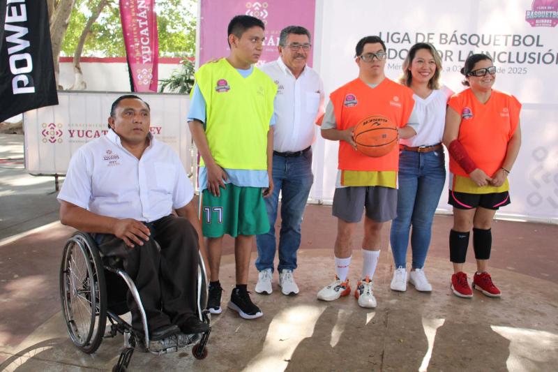En marcha la Liga de Basquetbol Aliados por la Inclusión