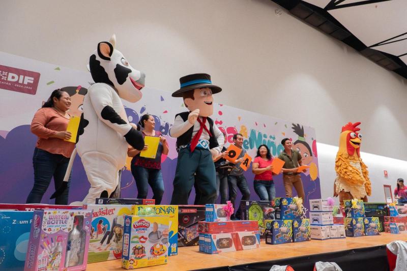 DIF Yucatán cierra con éxito las celebraciones por el Día de la Niña y el Niño