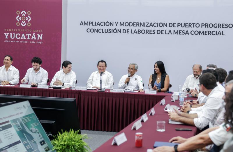 PROGRESO TENDRÁ NODO LOGÍSTICO MÁS COMPETITIVO DEL SURESTE