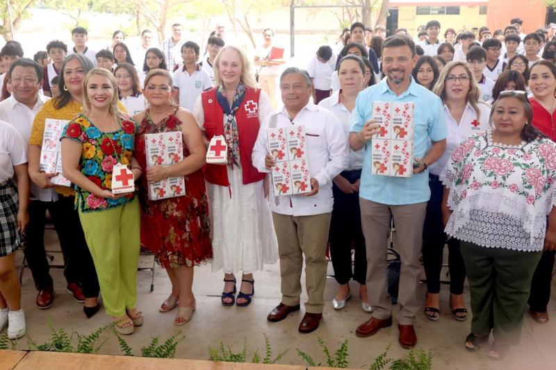 Promueve SEGEY valores solidarios al sumarse a Colecta de la Cruz Roja 2025