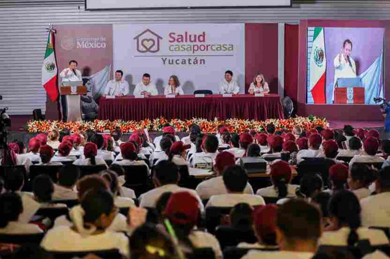 Inicia en Yucatán el programa "Salud Casa por Casa"