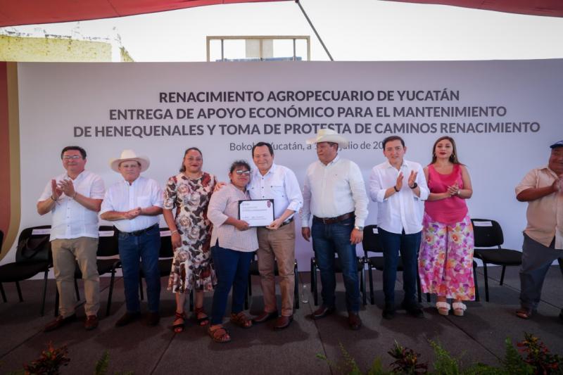 Destinan más de 3.8 mdp para el rescate de la actividad henequenera