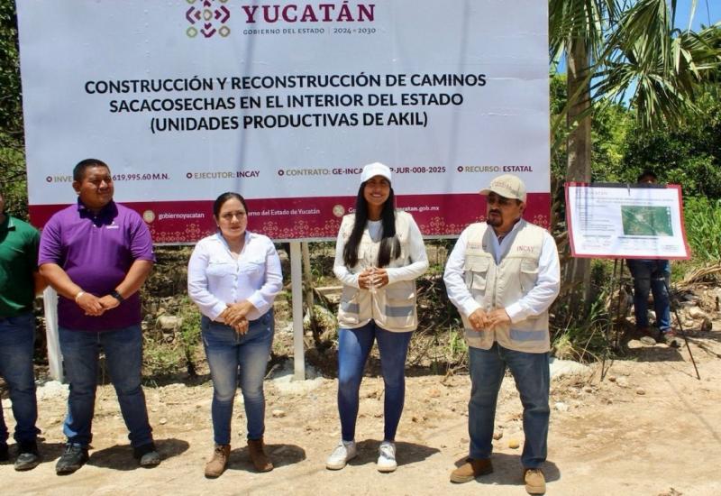 Yucatán consolida obras en beneficio de campesinas y campesinos  