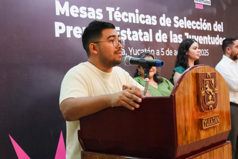 Anuncian ganadores del "Premio Estatal de las Juventudes 2025"