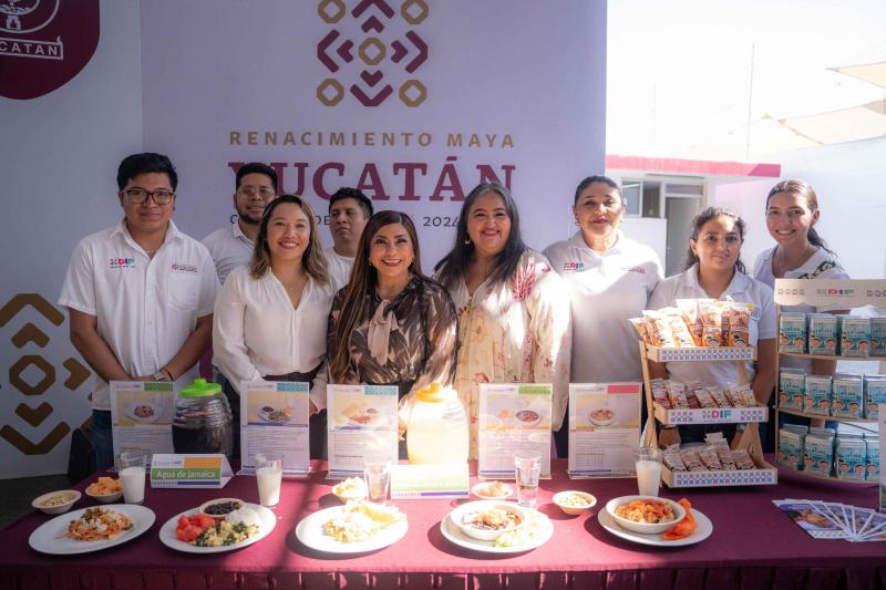DIF Yucatán presenta nueva imagen de desayunos para impulsar el bienestar de la niñez en 106 municipios