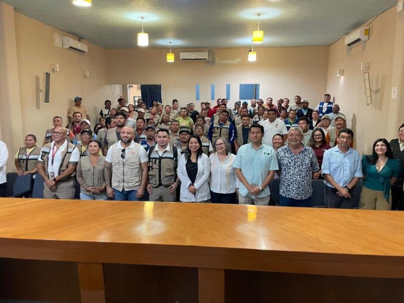 Brigadistas de Yucatán se capacitan en tecnología Wolbachia para el control de vectores