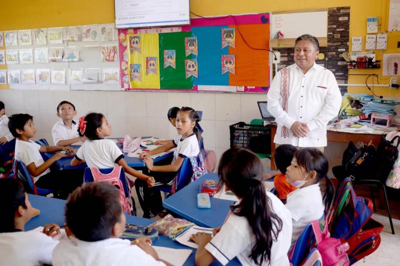 Todo listo para el regreso a clases en Yucatán