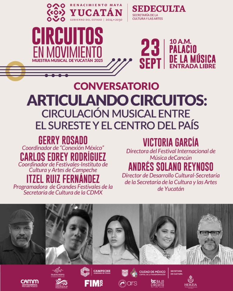 Artistas de Yucatán presentarán su talento en Muestra Musical 2025  