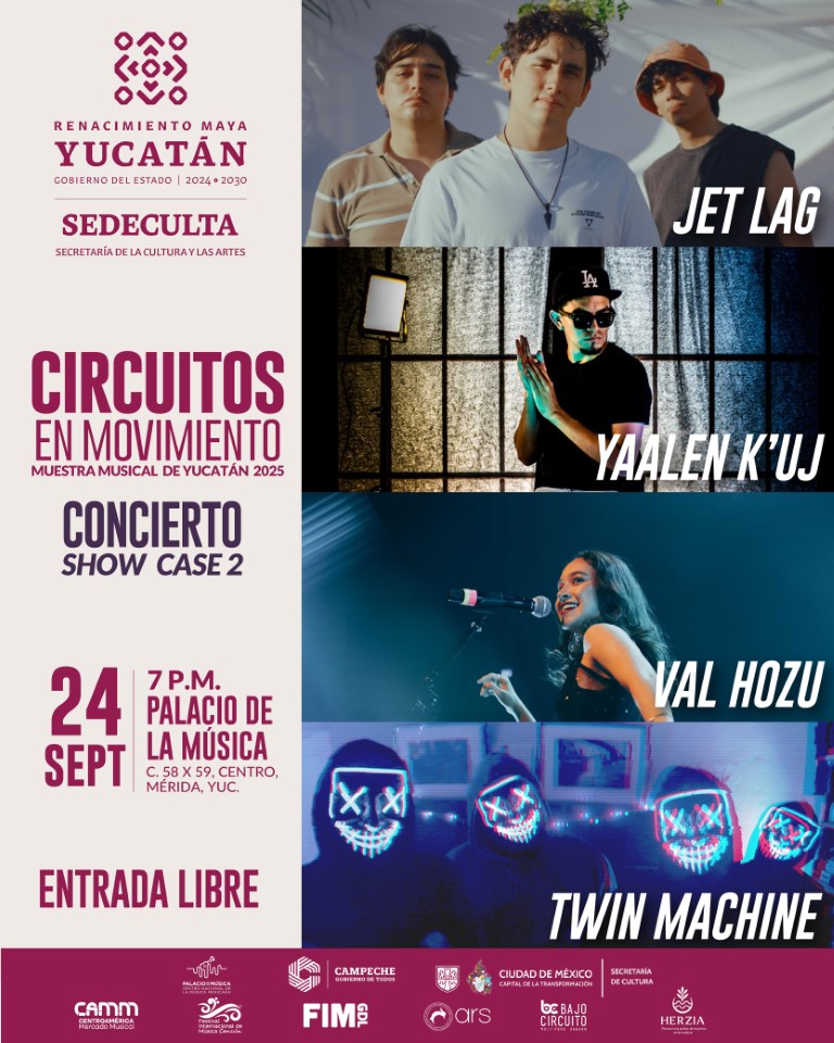Artistas de Yucatán presentarán su talento en Muestra Musical 2025  