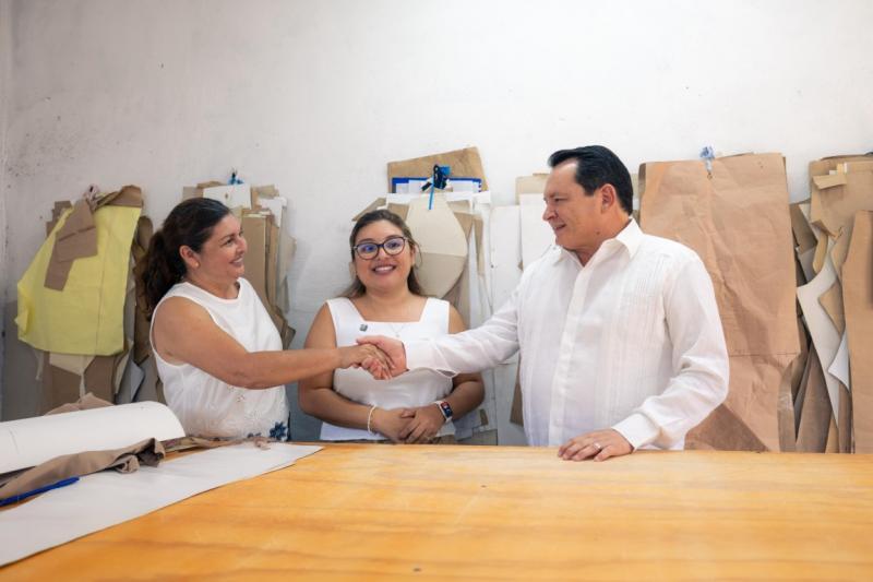 Gobierno de Joaquín Díaz Mena apoyará a más de 200 proyectos de mujeres emprendedoras