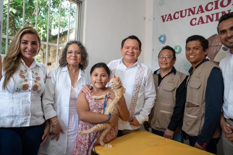 Inicia la Semana Nacional de Vacunación Antirrábica Canina y Felina 2025