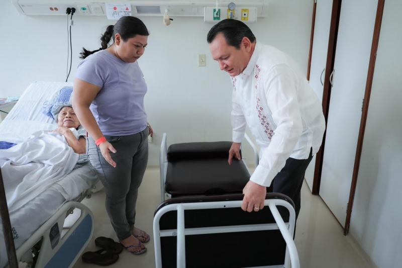 Dignifican estancia de familiares en hospitales de Yucatán